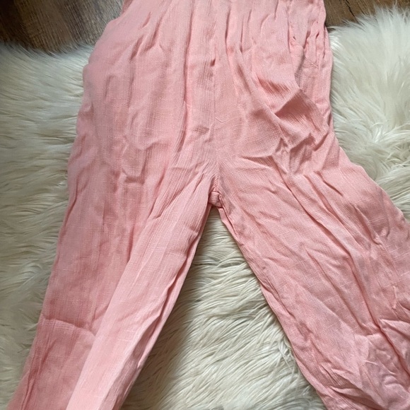 SHOWPO Renewed Jumpsuit In Blush Lenin - Picture 3 of 5